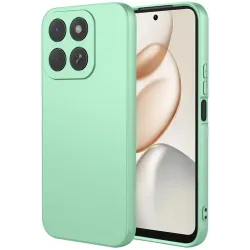 Phonesta Soft Silk Silicone Back Cover hoesje voor HONOR 400 Smart - Matcha Green