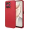 Phonesta Soft Silk Silicone Back Cover hoesje voor HONOR 400 Smart - Rood