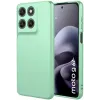 Phonesta Soft Silk Silicone Back Cover hoesje voor Motorola Moto G67/G77 - Matcha Green