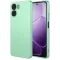 Phonesta Soft Silk Silicone Back Cover hoesje voor Oppo A6x - Matcha Green