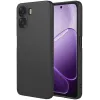 Phonesta Soft Silk Silicone Back Cover hoesje voor Oppo A6x - Zwart