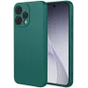 Phonesta Soft Silk Silicone Back Cover hoesje voor Oppo Reno15 - Donkergroen
