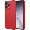 Phonesta Soft Silk Silicone Back Cover hoesje voor Oppo Reno15 - Rood