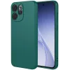 Phonesta Soft Silk Silicone Back Cover hoesje voor Oppo Reno15 F/FS - Donkergroen