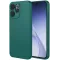 Phonesta Soft Silk Silicone Back Cover hoesje voor Oppo Reno15 Pro - Donkergroen