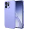 Phonesta Soft Silk Silicone Back Cover hoesje voor Oppo Reno15 Pro - Paars