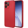 Phonesta Soft Silk Silicone Back Cover hoesje voor Oppo Reno15 Pro - Rood