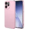 Phonesta Soft Silk Silicone Back Cover hoesje voor Oppo Reno15 Pro - Roze