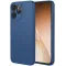 Phonesta Soft Silk Silicone Back Cover hoesje voor Oppo Reno15 Pro Max - Donkerblauw