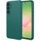 Phonesta Soft Silk Silicone Back Cover hoesje voor Samsung Galaxy A57 - Donkergroen