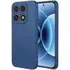 Phonesta Soft Silk Silicone Back Cover hoesje voor Xiaomi 17 - Donkerblauw