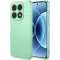 Phonesta Soft Silk Silicone Back Cover hoesje voor Xiaomi 17 - Matcha Green