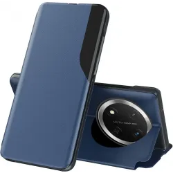 Phonesta Smart Side View Book Case hoesje voor HONOR Magic7 Lite - Blauw
