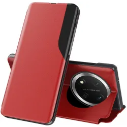 Phonesta Smart Side View Book Case hoesje voor HONOR Magic7 Lite - Rood