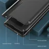 Phonesta Smart Side View Book Case hoesje voor Samsung Galaxy A55 - Zwart 2