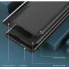 Phonesta Smart Side View Book Case hoesje voor Samsung Galaxy S24 FE - Oranje 4