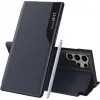 Phonesta Smart Side View Book Case hoesje voor Samsung Galaxy S25 Ultra - Blauw 0