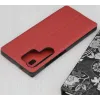 Phonesta Smart Side View Book Case hoesje voor Samsung Galaxy S25 Ultra - Rood 6