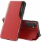 Phonesta Smart Side View Book Case hoesje voor Samsung Galaxy S25/S24 - Rood