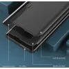 Phonesta Smart Side View Book Case hoesje voor Samsung Galaxy S25 Edge - Paars 4