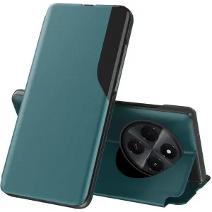 Phonesta Smart Side View Book Case hoesje voor Xiaomi Redmi 14C / Xiaomi Poco C75 - Groen