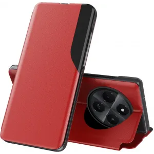 Phonesta Smart Side View Book Case hoesje voor Xiaomi Redmi 14C / Xiaomi Poco C75 - Rood