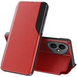 Phonesta Smart Side View Book Case hoesje voor HONOR 400 - Rood