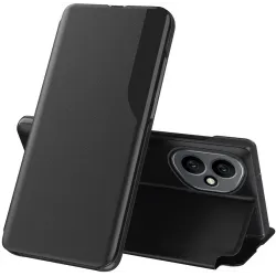 Phonesta Smart Side View Book Case hoesje voor HONOR 400 - Zwart