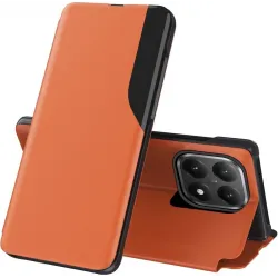 Phonesta Smart Side View Book Case hoesje voor Xiaomi 15T - Oranje