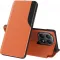 Phonesta Smart Side View Book Case hoesje voor Xiaomi 15T - Oranje