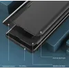 Phonesta Smart Side View Book Case hoesje voor Xiaomi 15T Pro - Zwart 4