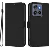 Phonesta Soft Skin Book Wallet Case hoesje voor Motorola Edge 60 Neo/Edge 50 Neo / ThinkPhone 25 - Zwart