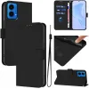 Phonesta Soft Skin Book Wallet Case hoesje voor Motorola Moto G45 / Moto G34 - Zwart 2