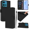 Phonesta Soft Skin Book Wallet Case hoesje voor Motorola Moto G75 - Zwart 2