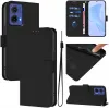 Phonesta Soft Skin Book Wallet Case hoesje voor Motorola Moto G85 - Zwart 2
