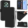 Phonesta Soft Skin Book Wallet Case hoesje voor Oppo Reno12 F/Reno12 FS - Zwart 2