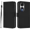 Phonesta Soft Skin Book Wallet Case hoesje voor HONOR 90 - Zwart