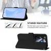 Phonesta Soft Skin Book Wallet Case hoesje voor Realme C63 / Note 60 - Zwart 2