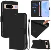 Phonesta Soft Skin Book Wallet Case hoesje voor Google Pixel 8a - Zwart 2