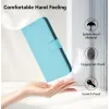 Phonesta Soft Skin Book Wallet Case hoesje voor HMD Skyline - Lichtblauw 5