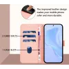 Phonesta Soft Skin Book Wallet Case hoesje voor Xiaomi Redmi 14C / Xiaomi Poco C75 - Chalk Pink 4