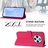 Phonesta Soft Skin Book Wallet Case hoesje voor Xiaomi Redmi 14C / Xiaomi Poco C75 - Hot Pink 3