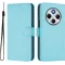 Phonesta Soft Skin Book Wallet Case hoesje voor Xiaomi Redmi 14C / Xiaomi Poco C75 - Lichtblauw