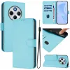 Phonesta Soft Skin Book Wallet Case hoesje voor Xiaomi Redmi 14C / Xiaomi Poco C75 - Lichtblauw 2