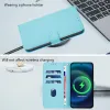 Phonesta Soft Skin Book Wallet Case hoesje voor Xiaomi Redmi 14C / Xiaomi Poco C75 - Lichtblauw 7