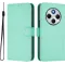 Phonesta Soft Skin Book Wallet Case hoesje voor Xiaomi Redmi 14C / Xiaomi Poco C75 - Mintgroen