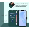 Phonesta Soft Skin Book Wallet Case hoesje voor Apple iPhone 17e/16e - Donkergroen 4