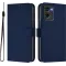 Phonesta Soft Skin Book Wallet Case hoesje voor Motorola Moto G05 / Moto E15 - Donkerblauw
