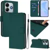Phonesta Soft Skin Book Wallet Case hoesje voor Xiaomi Redmi Note 14 4G - Donkergroen 2