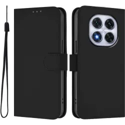 Phonesta Soft Skin Book Wallet Case hoesje voor Xiaomi Redmi Note 14 Pro 4G - Zwart